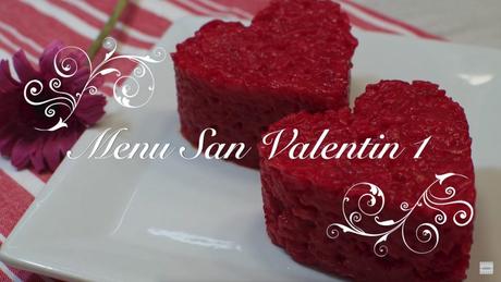 Menu de San Valentin