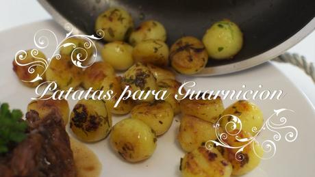 Patatas para Guarnición | Guarniciones para Carnes Receta de Patatas para Guarnición