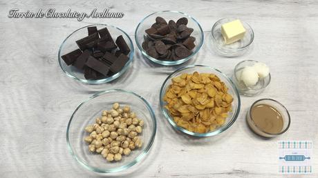 Ingredientes Turrón de Chocolate y Avellanas