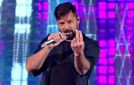Ricky Martin interpretó un medley de sus éxitos en el Festival de Sanremo Ricky Martin en el Festival de Sanremo