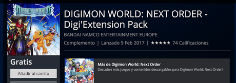 Digimon World: Next Order nos ofrece gratis un nuevo capítulo y dos digihuevos Digimon World: Next Order nos ofrece gratis un nuevo capítulo y dos digihuevos