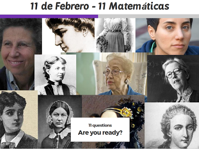 11 de febrero - 11 matemáticas