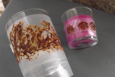 grabando cristal con ácido grabando cristal con ácido