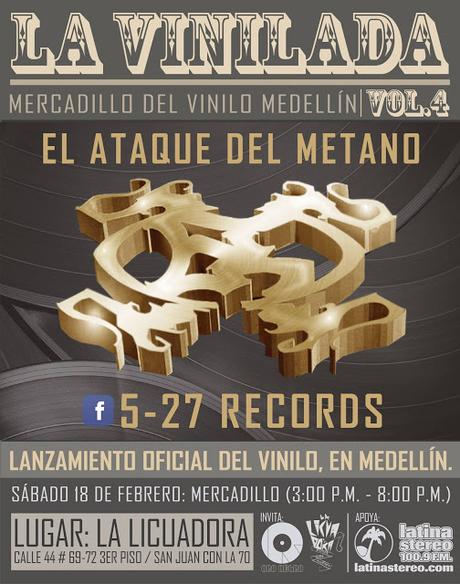 La Vinilada Vol. 4 / El Mercadillo del vinilo Medellín esta de Aniversario.