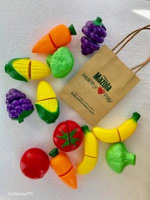 juguetes de frutas y vegetales Logra que tu niño coma bien ¡jugando!