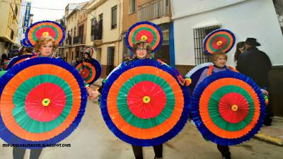 Carnaval Almadén: recorrido Comparsa Rica Fruta