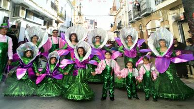 Carnaval Almadén: recorrido Comparsa Rica Fruta