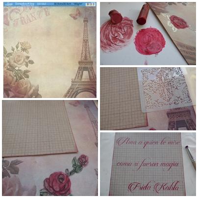 Personalizar papeles de scrap