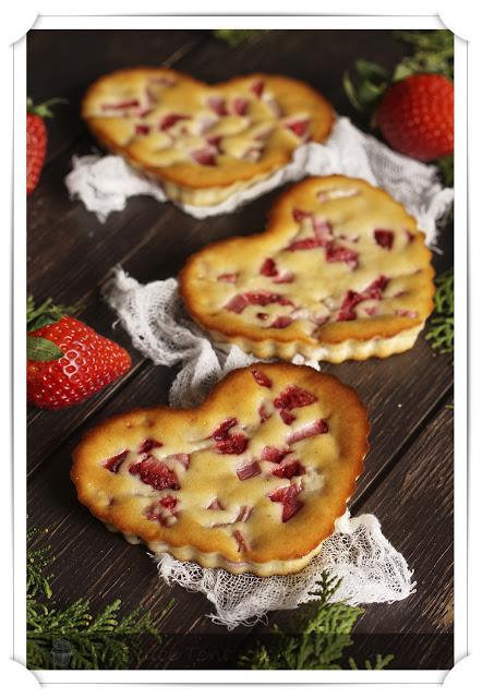 Tartaletas de Queso y Fresas