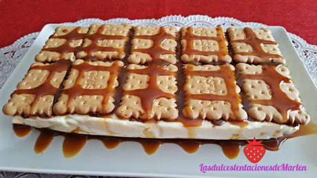 Tarta de Galletas y Crema de Chocolate Blanco Tarta de Galletas y Crema de Chocolate Blanco