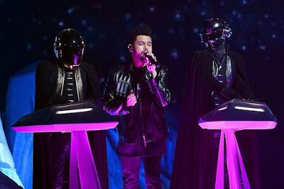 The Weeknd y Daft Punk comparten escenario en los Grammy