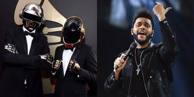 The Weeknd y Daft Punk comparten escenario en los Grammy