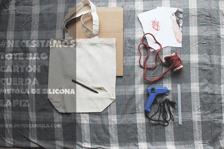DIY: SAN VALENTIN TOTEBAG DIY: SAN VALENTIN TOTEBAG
