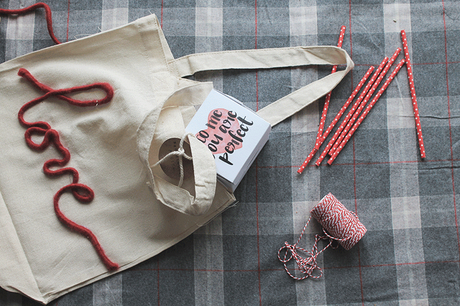 DIY: SAN VALENTIN TOTEBAG DIY: SAN VALENTIN TOTEBAG