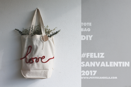 DIY: SAN VALENTIN TOTEBAG DIY: SAN VALENTIN TOTEBAG