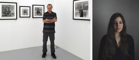 Izquierda: Retrato de Miguel Trillo. Cortesía Miguel Trillo, 2017. Derecha: Retrato de Laura Carrascosa Vela. Cortesía Laura Carrascosa Vela, 2017..