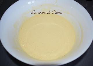 Pastel de queso y berenjena