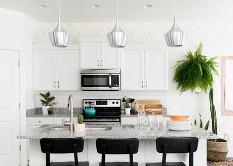 Cómo decorar una cocina abierta para integrarla en el salón ...