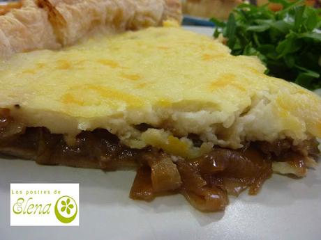 Tarta de cebolla. Tarta de cebolla.