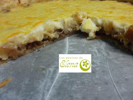 Tarta de cebolla. Tarta de cebolla.