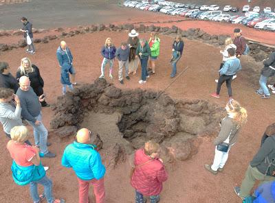 En busca de los elementales, en Lanzarote - Islas Canarias.