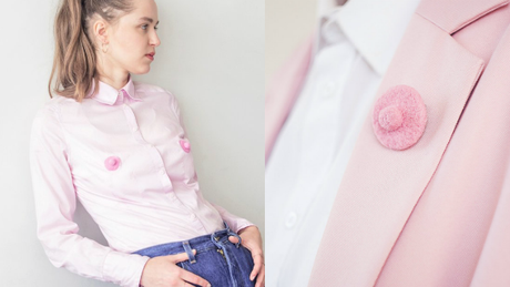 Camisetas y broches para luchar contra la censura de pezones de Instagram Camisetas y broches para luchar contra la censura de pezones de Instagram