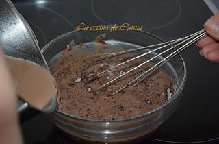 Flan de chocolate Flan de chocolate