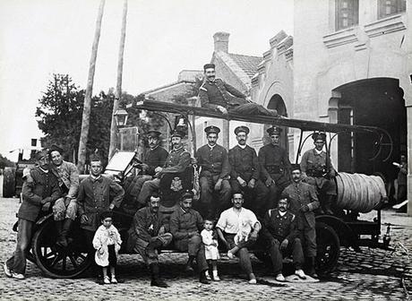 ¿Cuántos bomberos tenía Madrid en 1850?