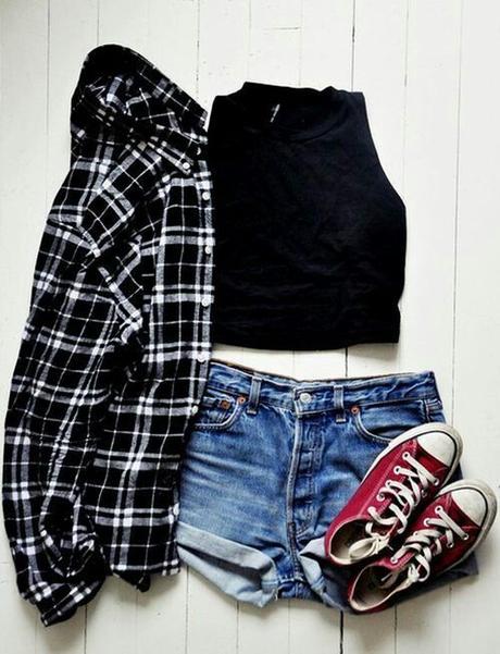 HISTORIA DE LA INDUMENTARIA (IIIV PARTE) ¿Te gusta este outfit juvenil? Mira estas otras opciones y luce fabulosa: