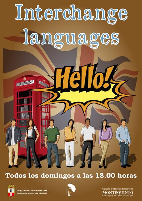 “Interchange languages” en el Centro Cultural Biblioteca de Montequinto “Interchange languages” en el Centro Cultural Biblioteca de Montequinto