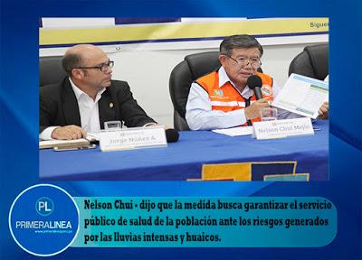Por 90 días: MINSA DECLARA EN EMERGENCIA SANITARIA A LIMA PROVINCIAS… Por 90 días: MINSA DECLARA EN EMERGENCIA SANITARIA A LIMA PROVINCIAS…