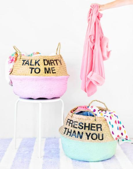 4 Diy cestas para la ropa 4 Diy cestas para la ropa