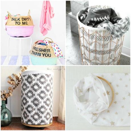 4 Diy cestas para la ropa 4 Diy cestas para la ropa