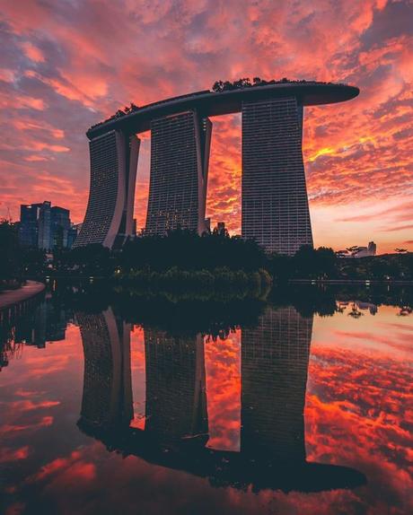 coloridas fotos de singapur