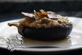 Risotto de Berenjena con miel Risotto de Berenjena con miel