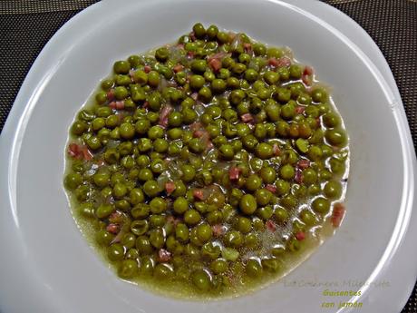 Guisantes con Jamón