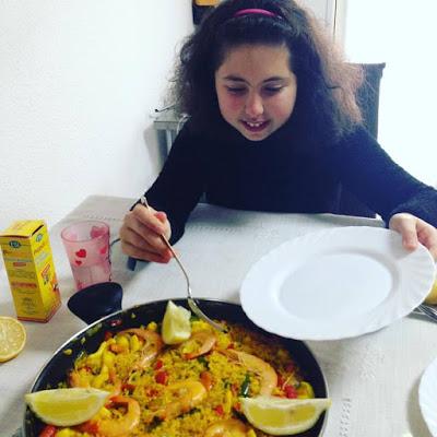 Paella de Pescado, paella, arroz, arroz de pescado, arroz de verduras, blogger alicante, solo yo, blog solo yo, cooking blogger, influencer, quecomemoshoy, 