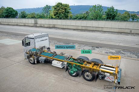 Mercedes Urban eTruck, el Camión 100% Eléctrico Mercedes-Benz Trucks; Urban eTruck; Elektro-Lkw; Weltpremiere; Elektromobilität; modulares Batteriekonzept; Verteilerverkehr ;Mercedes-Benz Trucks; Urban eTruck; Electro-Lkw; world premiere; electric mobility; modular battery concept; distribution;