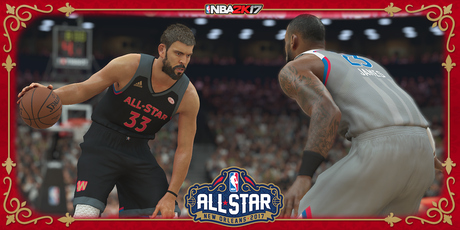 Mira como luce el All Star en NBA 2K17 Mira como luce el All Star en NBA 2K17