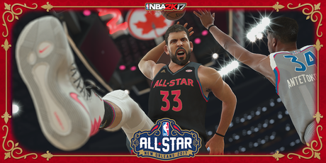 Mira como luce el All Star en NBA 2K17 Mira como luce el All Star en NBA 2K17