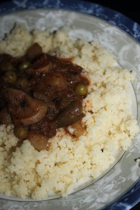 CUSCUS CON CARNE A LA JARDINERA CUSCUS CON CARNE A LA JARDINERA