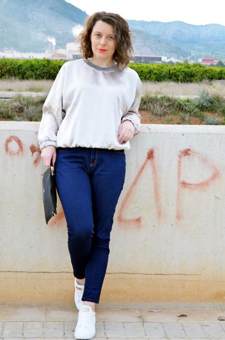 Sudadera metalizada dorada Sudadera metalizada dorada