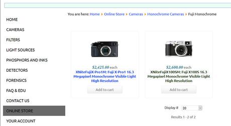 ‘Fuji Monochrome’, versiones no oficiales de MaxMax con sensor de blanco y negro de las Fujifilm X-Pro1 y X100S Fuji Monochrome