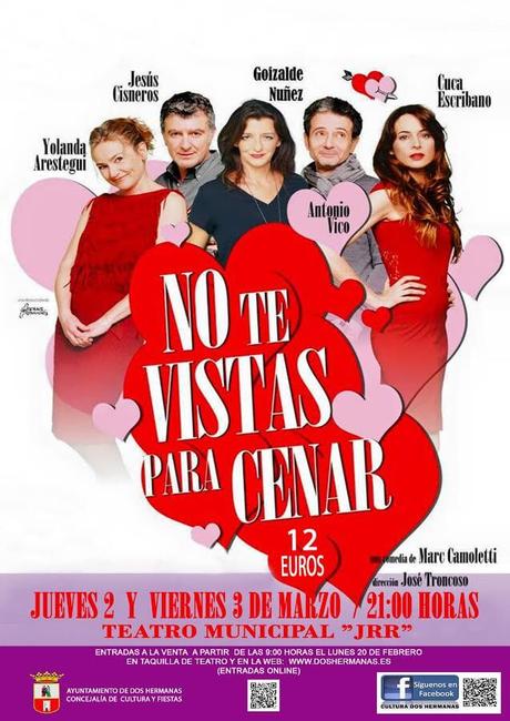 Representación teatral: No te vistas para cenar