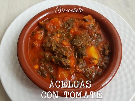 ACELGAS CON TOMATE