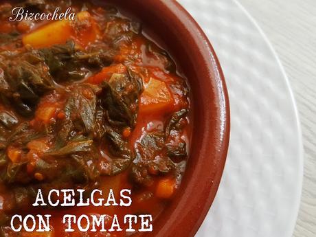 ACELGAS CON TOMATE