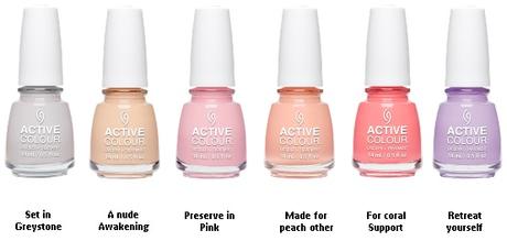 “Active Colour” – la nueva colección de CHINA GLAZE que aúna tratamiento y color