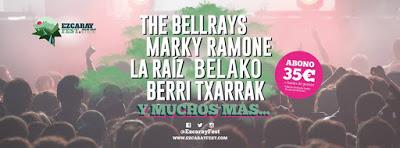 EzcarayFest 2017: The Bellrays, Marky Ramone, Berri Txarrak, La Raíz, Belako...