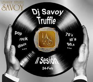 Pinchada animosa y sideral de Dj Savoy Truffle en el Savoy Club Madrid.