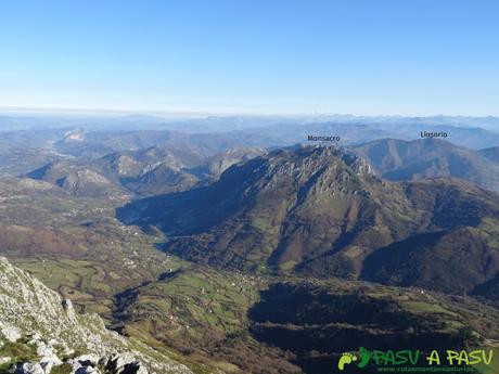 El Monsacro desde la Mostayal